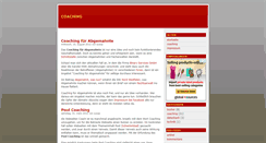 Desktop Screenshot of coaching.alles-mit-links.net